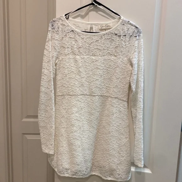 Jessica Simpson | Tops | Jessica Simpson White Lace Maternity Tunic |  Poshmark